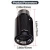 Compatible with BMW 1, 2, 3, 5, 6 Series: MP Style Carbon Fiber Exhaust Tailpipe Modification.