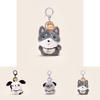 Adorable Porte-clés Pendentif Chiot en Peluche Original Mignon Animal Charme de Sac Cadeau Pour Tous les Âges