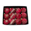 Velvet Wrapped Christmas Ball Set - DIY Tree Decorations & Hanging Ornaments