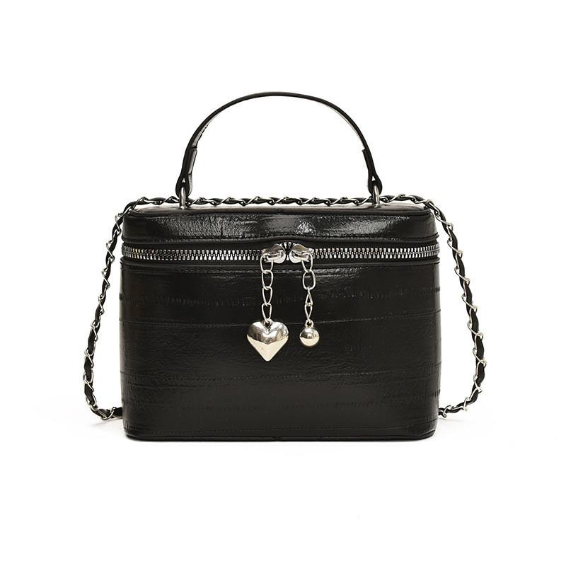 Stylish Urban Chic Pu Box Bag Trendy Summer 2024 Shoulder Crossbody Purse