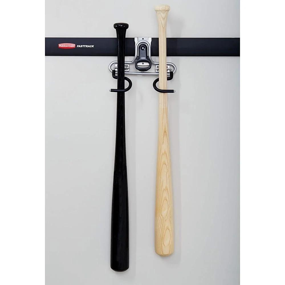 Ścienny uchwyt garażowy Organizer na narzędzia Wytrzymały podwójny hak haczykowy System przechowywania FastTrack Narzędzia ręczne i sprzęt