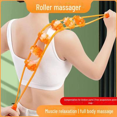 Massageador Manual para Costas e Ombros para Alívio da Coluna Cervical