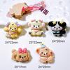 10 Pcs New Cute Cartoon Dog Series Flat Back Resin Scrapbooking DIY Jewelry Hairpin Craft Decoration Accessorie