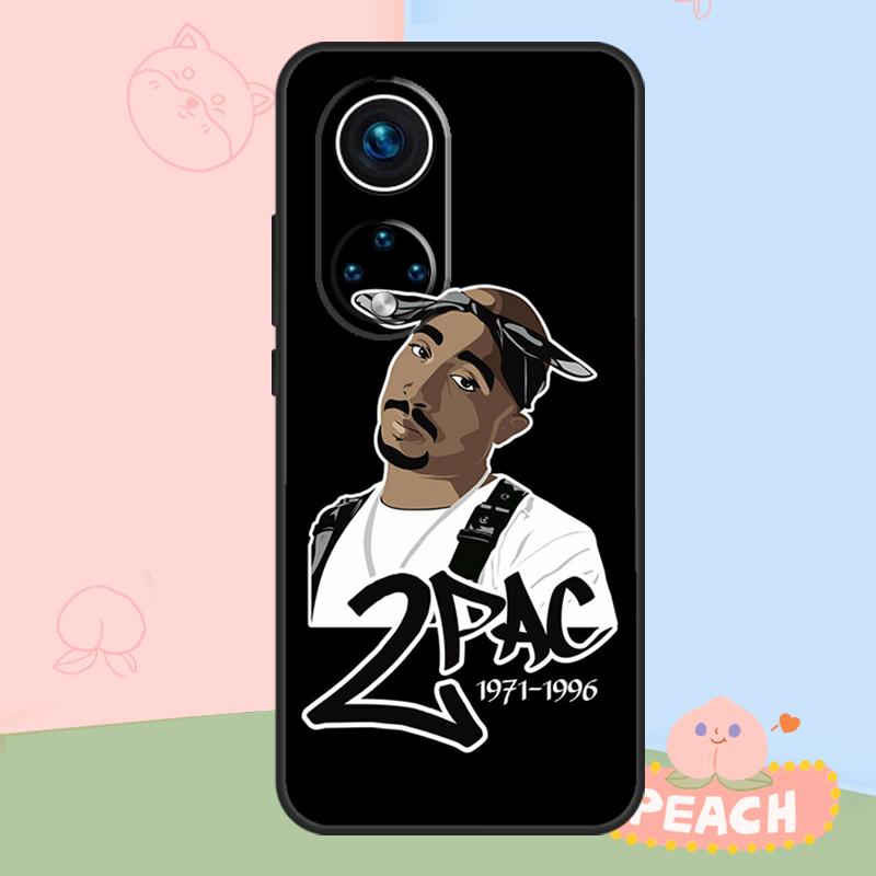 2pac Tupac Shakur Rap Rapper Case For Honor Magic 8 6 7 Pro Honor Win RT 70 90 X8b X8c X9a X9b X9c X9d 200 400 Lite Cover