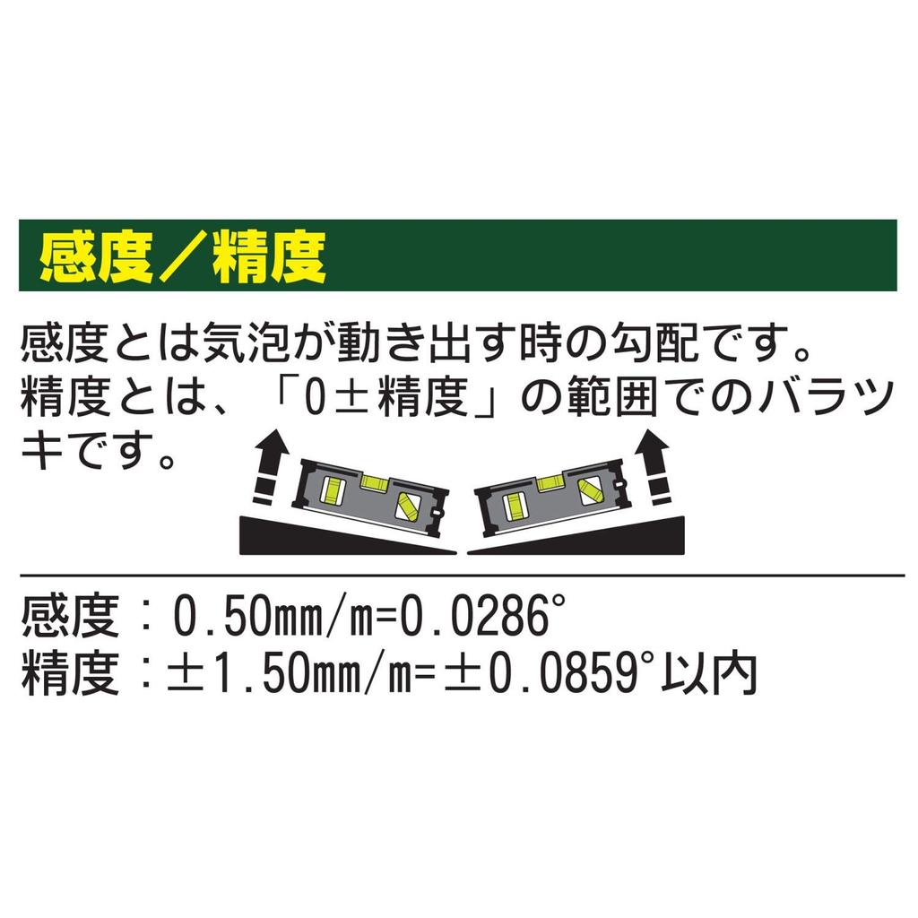 Niigata Seiki SK Super Magnetic Level with Magnet, 150mm, Black, ML-150KB
