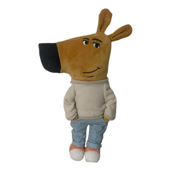 

Мягкая игрушка в виде собаки-мемчика, мягкая игрушка для отдыха, веселая плюшевая игрушка в виде собаки, забавный подарок для детей и взрослых, любителей мемов 25 cm