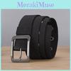 Alloy Buckled Zinc Canvas Belt With Versatile Style For Men Work And Travel