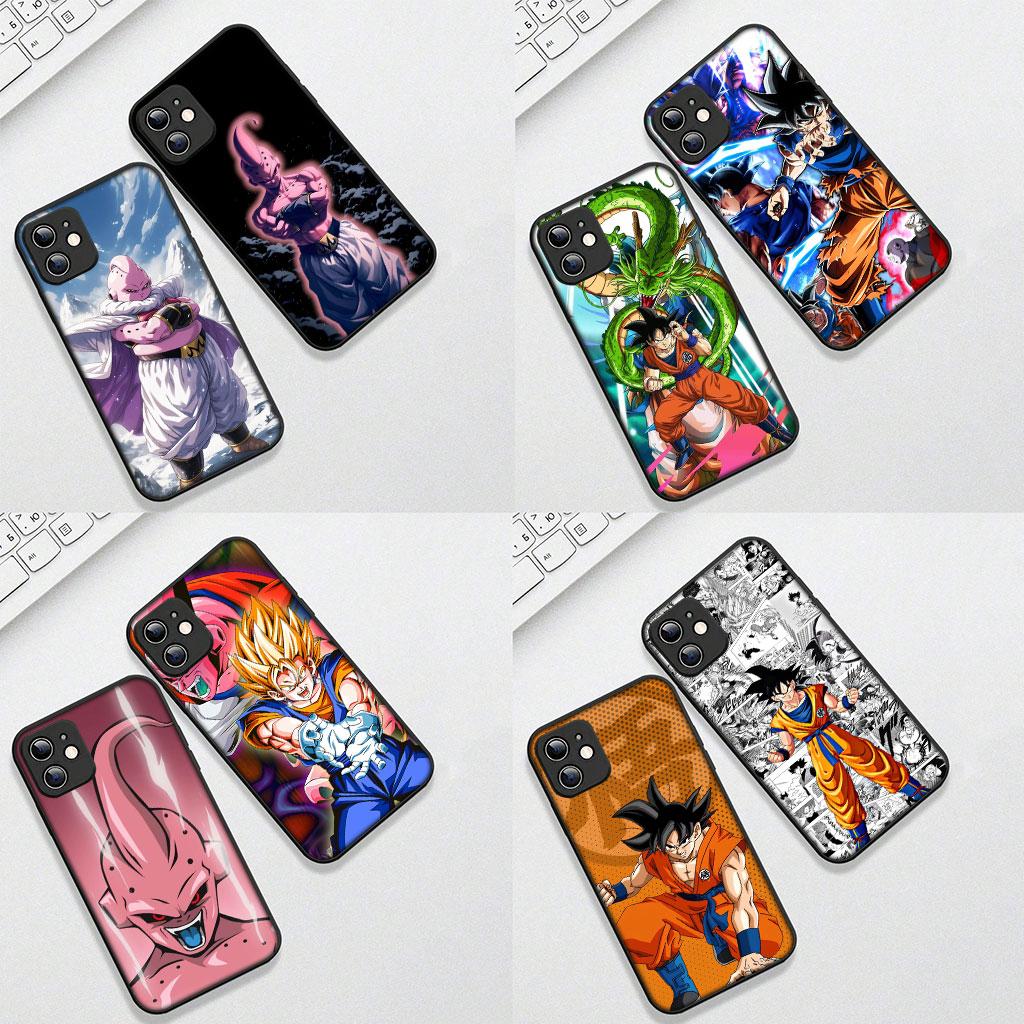 Cover for Samsung Galaxy S25 S24 S23 FE Plus Ultra S7 Edge A16 A15 5G s25+ Phone Case Super Majin Buu Dragon Son Gokus Ball