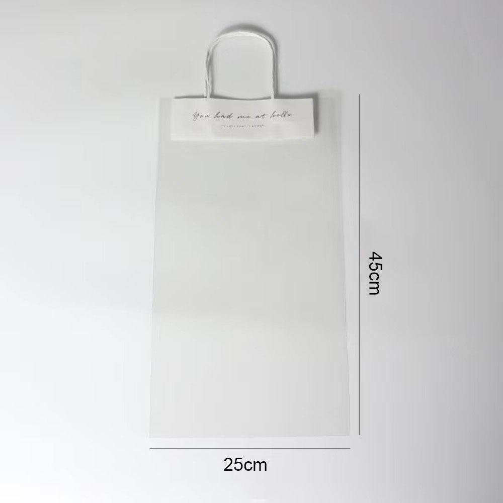 

10 шт. Пакеты для букетов цветов, Ручной пакет для букета, Водонепроницаемый рукав для упаковки букета, Свадебная вечеринка 25*45cm 10pcs