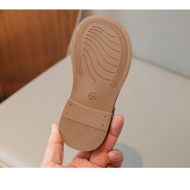 Kids Girls Princess Style Casual Leather Low Top Spring Autumn Shoes
