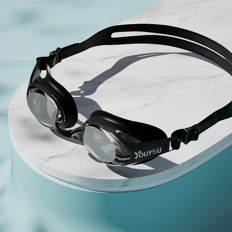 Schwimmbrille Erwachsene Professionelle Poolbrille Wasserdichte Schwimmbrille Antibeschlag UV-Schutz Schwimmbrille für Männer Frauen Jugendliche