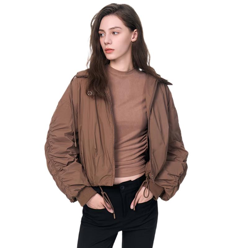 

Jinyujie Women s 2025 A/W Lightweight Short Duck Down Jacket M