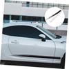 OSALADI 1 Set Side Skirt Sticker Protector Styling for Car Exterior Decoration Side Stripe Graphic Car Sticker PVC Black 2pcs