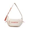 New Champion Fabric Shoulder Bag Regular Unisex Champion White/Pumice Gray/Black U5BACPU34