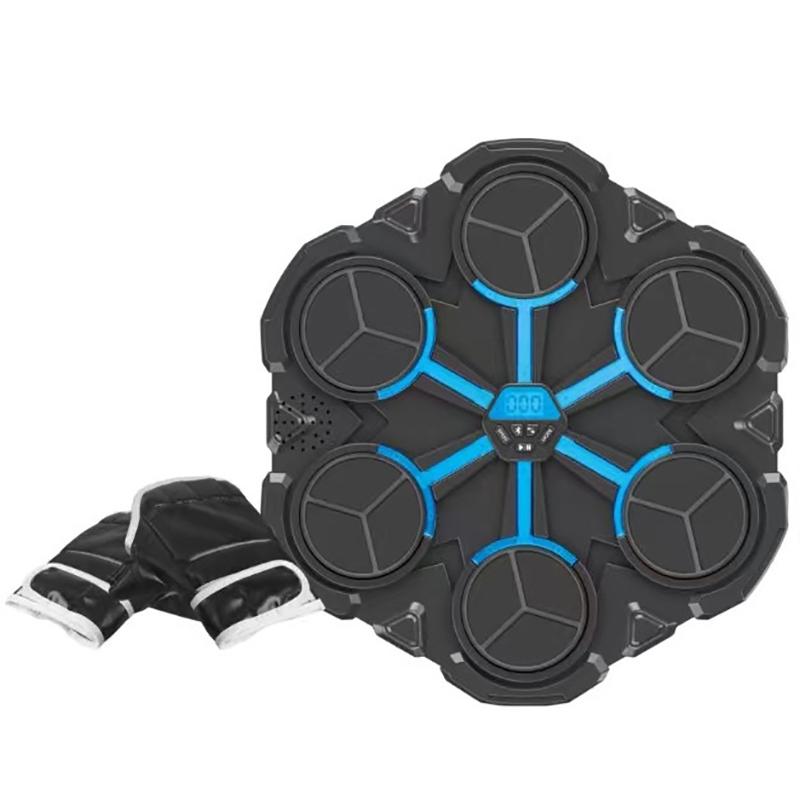 Hudební boxerský stroj Bluetooth Hudební boxerský stroj pro dospělé Děti Nástěnný Chytrá hudební boxerská hra Boxerské vybavení