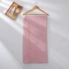 Women's Wearable Polyester-Spandex Coral Fleece Bath Towel - Thickened & Versatile for Summer