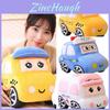 Ultra-plush Short Fur Cartoon Car Pillow- Available In 3 Vibrant Colors