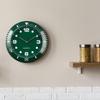 Wristwatch Style Wall Clock Khaki Green
