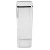 Plastic Adhesive Disposable Paper Cup Dispenser Wall Mounted Automatic Retractable Cup Dispenser with Dustproof Cover