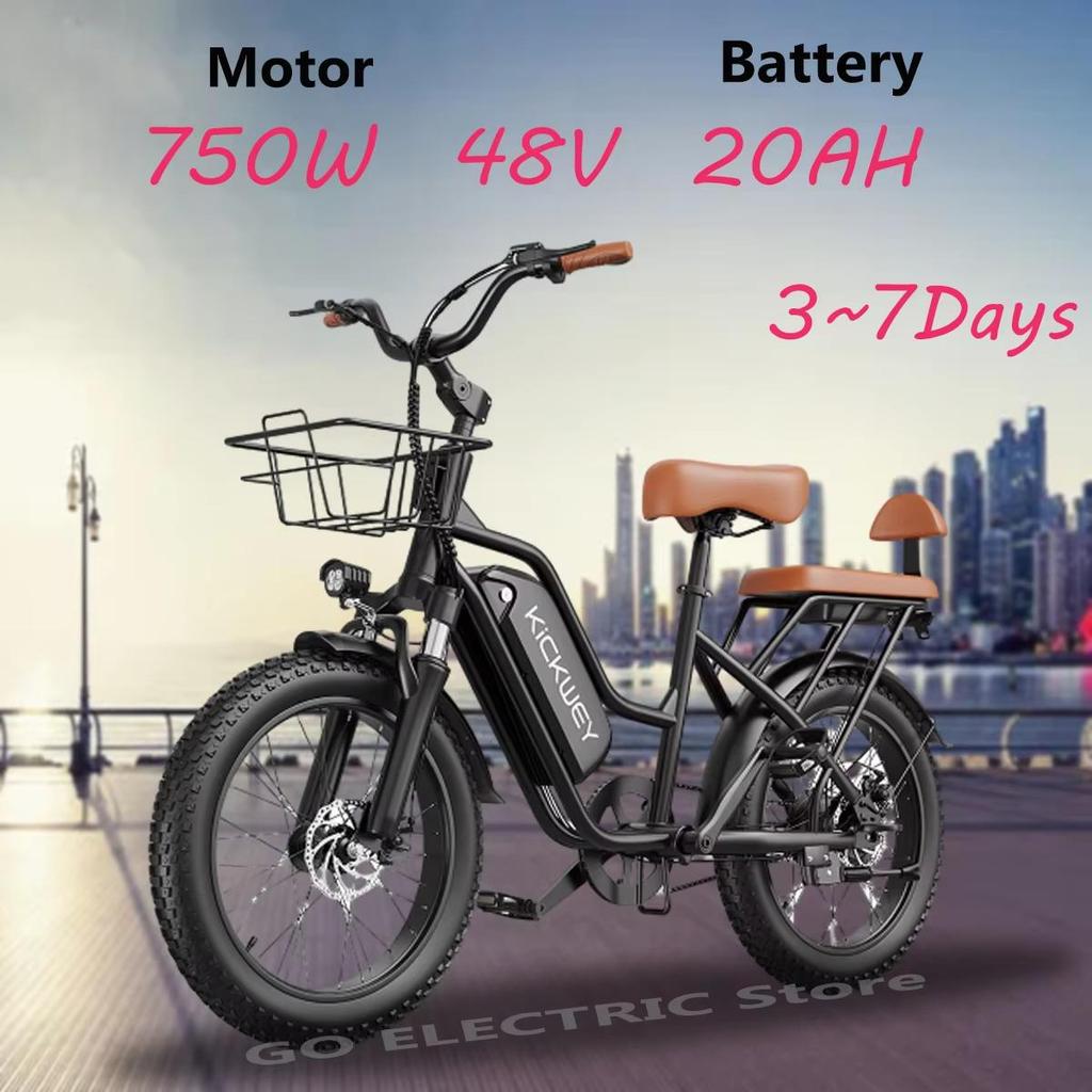 LD20 dospělé horské elektrokolo 750W motor Ebike 48V20Ah baterie městské elektrokolo 20 palců celoplošná pneumatika elektrokolo