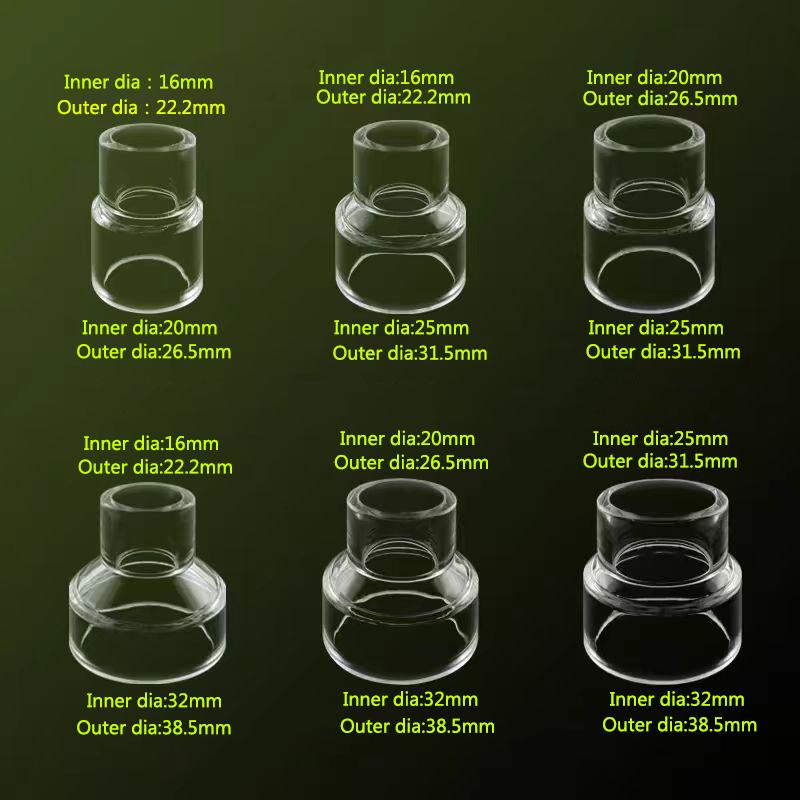 Transparent Acrylic Pipe Variable Diameter Direct Connectors Aquarium Fish Tank Joints Water Tube Garden Irrigation DIY Fittings