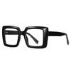 Transparent Green Frame Square Optical Glasses With Prescription Fashion Oversized Diopter Glasses For Women -0.5 -0.75 To -4.0