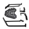Motorcycle Rear Luggage Rack Carbon Steel Strong Load Bearing Secure Support Cargo Carrier Holder Bracket Replacement