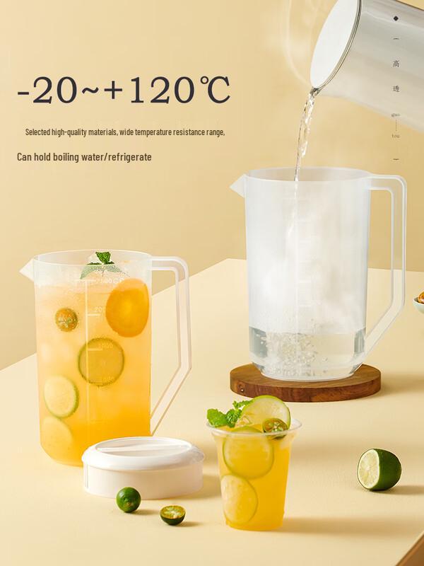 

Shi Xun 2.5L Transparent Plastic Water Pitcher - 3 Pack