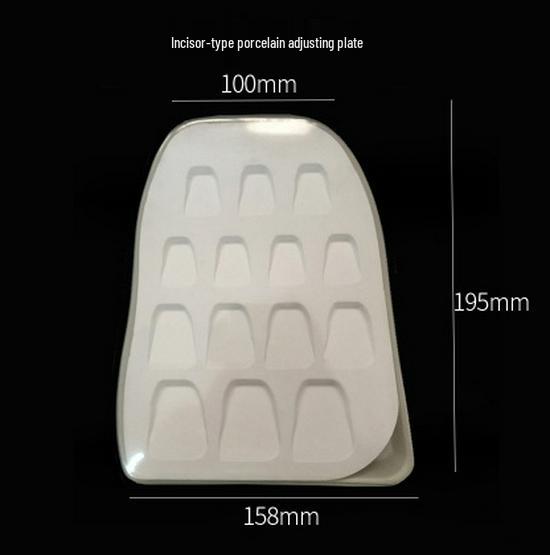 Zobu porcelāna maisīšanas trauks ar vāku