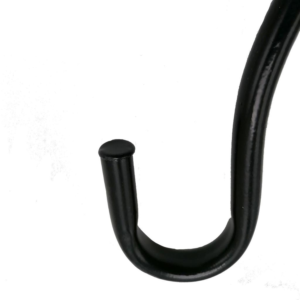 Rustproof Shepherd's Hook Iron Garden Stake for Courtyard Decor