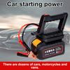 Portable Jump Cables Black Red Jump Starter Cables Battery Not Included Wear-resistant Non-deformed Quick Installation 1PC