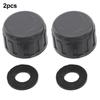 2ks PVC závitová zátka Kulatá vnitřní závitová hadicová spojka S gumovými těsněními Sada Zátka pro zaslepení konců trubek 20mm/25mm/32mm