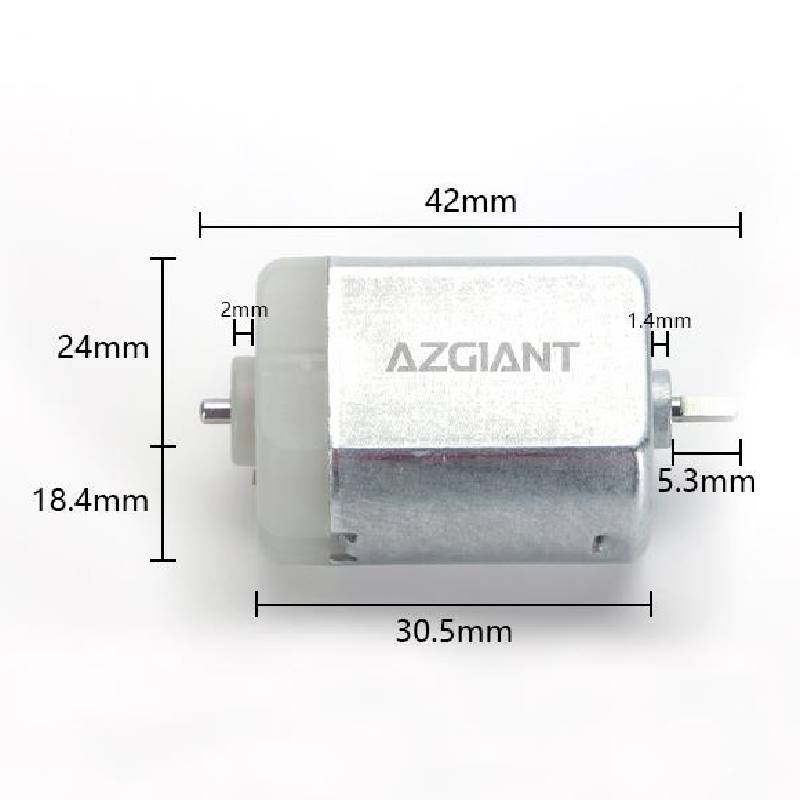 3kinds double D cut FC140 car rearview side mirror folding motor micro DC 12V carbon brush for Toyota