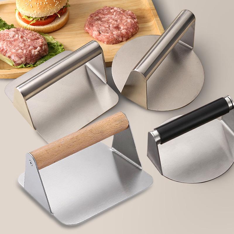 304 & 430 Stainless Steel Round Hamburger Patty Press