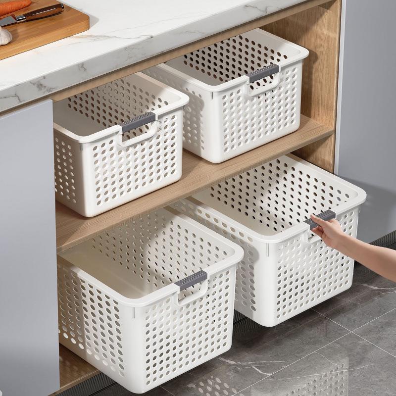 Sundries Storage Box for Toys, Snacks, and Wardrobe - Plastic Organizer for Home, Living Room, or Desktop Use