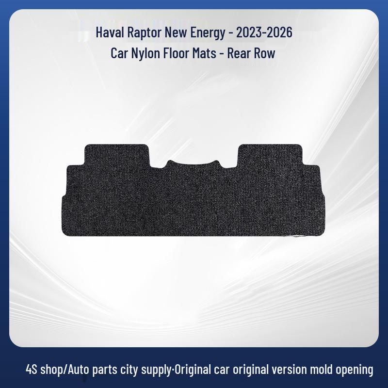 Haval Menglong New Energy - Wear-Resistant Black Nylon Car Floor Mats (2023-2026)