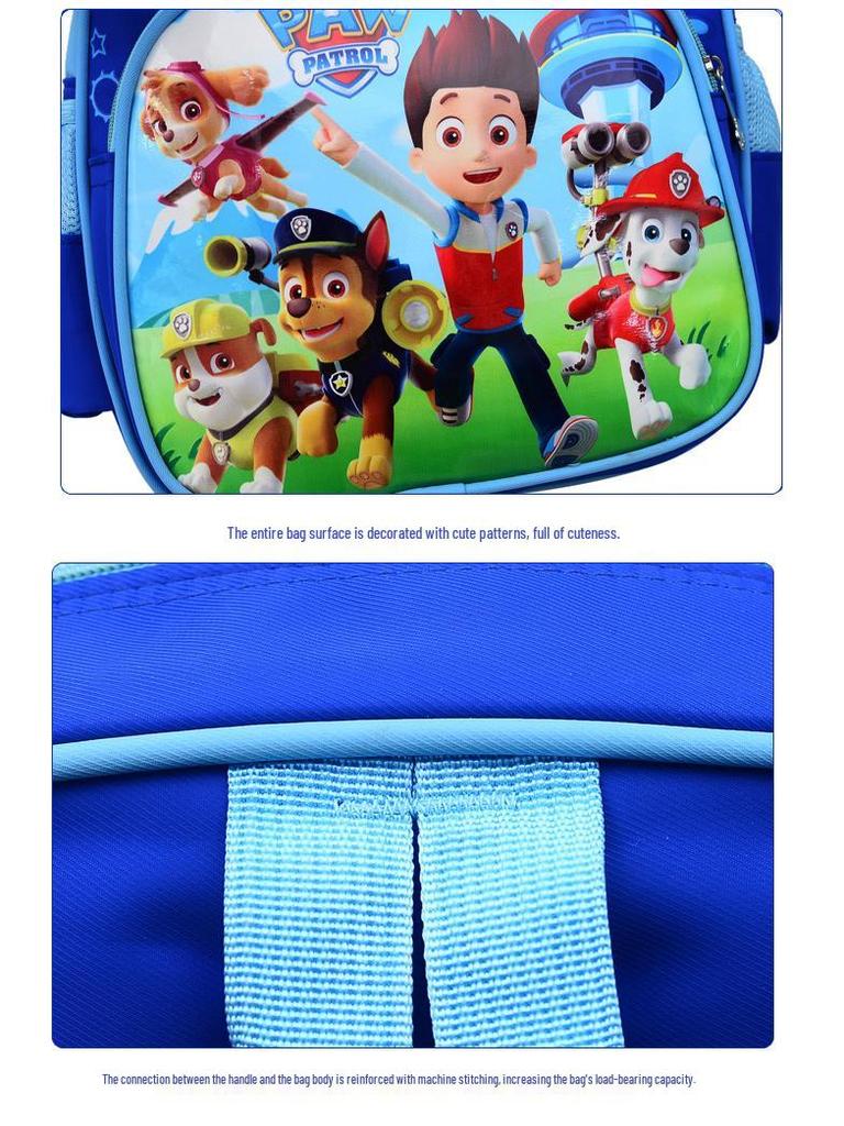 Paw Patrol Cartoon Rucksack für Kindergarten & Klassen 1-2 – Niedliches, Leichtes, Unisex-Design
