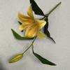 Cloth Realistic 3d Artificial Lilies Fake Flowers For Wedding Decor Home Props
