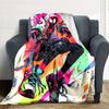 Spider-Man: Spider-Verse Cozy Blanket Ultra-Soft Suitable for Sofa Couch Office Bed Picnics Four Seasons Multipurpose Decor Unique Gift Y43