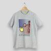 Vintage Roy Lichtenstein Still Life With Red Jar 1994 Gray T Shirt Large 90's Pop Art Abstract Roy Lichtenstein Artwork Tees Size L