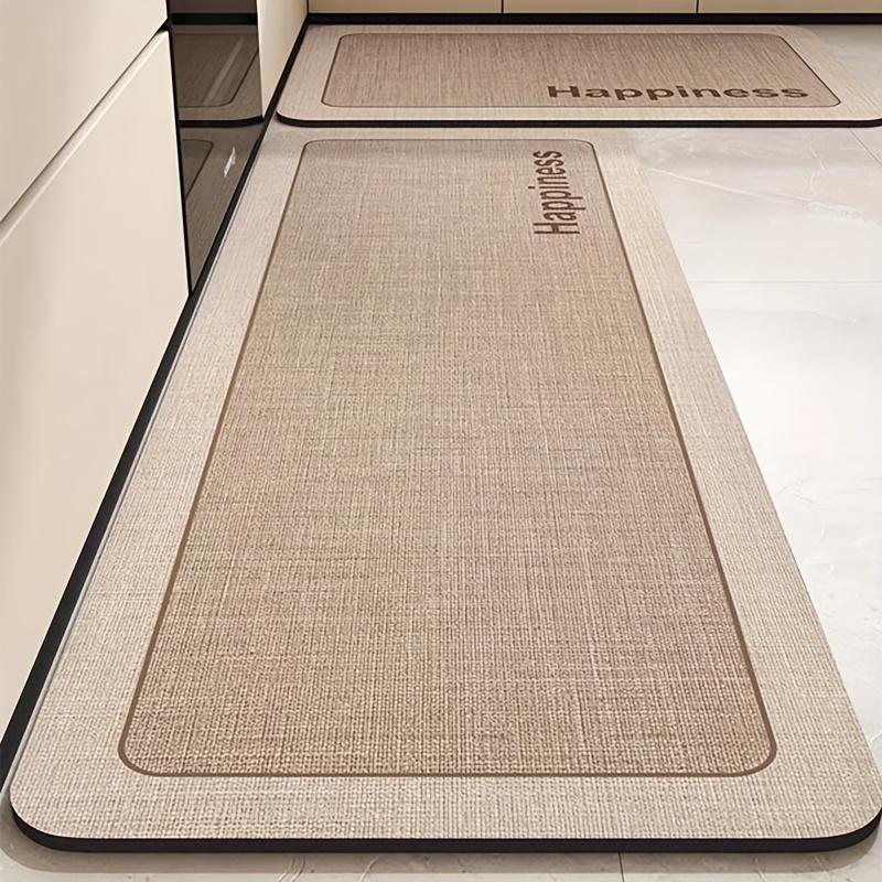 

Kitchen Non-Slip Easy-To-Wipe Durable Floor Mat for Modern Minimalist Home Use Water and Oil Absorbent Anti-Slip Rug 40X60CM