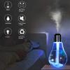 Creative Design Bulb Shape Humidifier Compact Size Portable Humidifier  Office Space