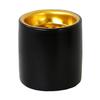 Ceramic Burner House Office Yoga Decoration , Black L, as described