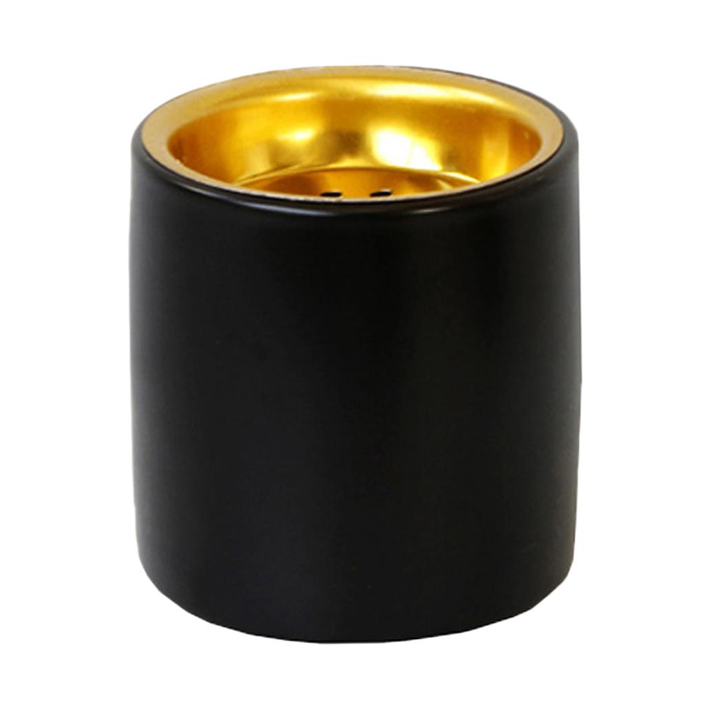 Ceramic Burner House Office Yoga Decoration , Black L, as described