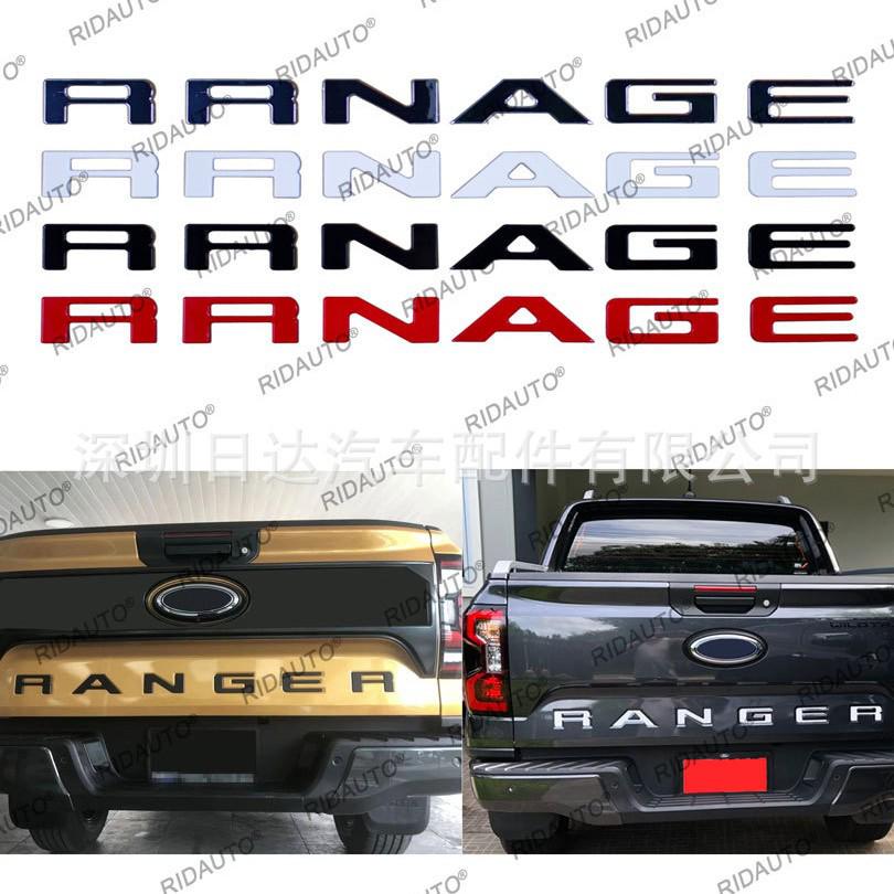 Ford RANGER T9 2022+ Zadní dveře 3D Nápis Emblém Logo