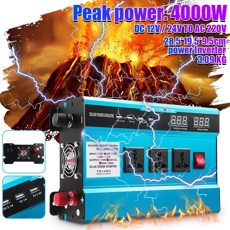 

Солнечный инвертор Модифицированный синусоидальный преобразователь 10000 Вт пик AC 220 В 12-220V