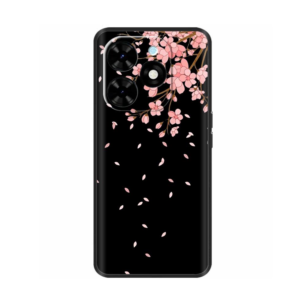 For Tecno Spark 20 Pro Case Soft Black Silicone Phone Case For Tecno Spark 20C Coque Spark20 Spark 20 Pro Bumper Cover Fundas