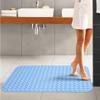 Thickened Extra Large Non Slip Bath Mat With Strong Suction Cups Drain Holes Perfect For Home Bathroom Shower Tub Use