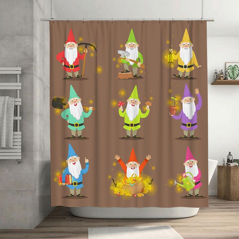 

Tu Floral Shower Curtain Botanical Pattern Waterproof Fabric Bathroom Decor Vintage Nature Plants Greenery Farmhouse Style Home W60H190(CM)-1 Pcs