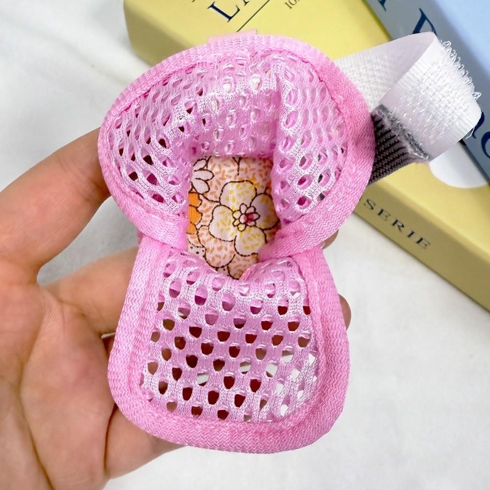 4Pcs Soft-sole Dog Shoes Non-slip Cooling Dog Boots Cute Dog Foot Cover For Small Medium Pets